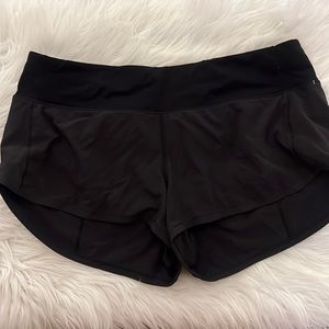 Lululemon black athletic shorts